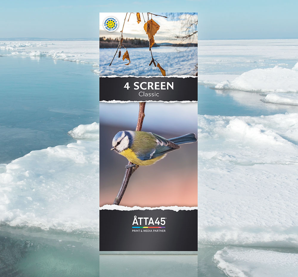 4 Screen Åtta.45 Printing House | Print Roll-Up