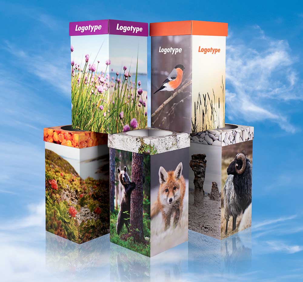 Custom-Printed Waste Bins | Åtta.45 Print Shop