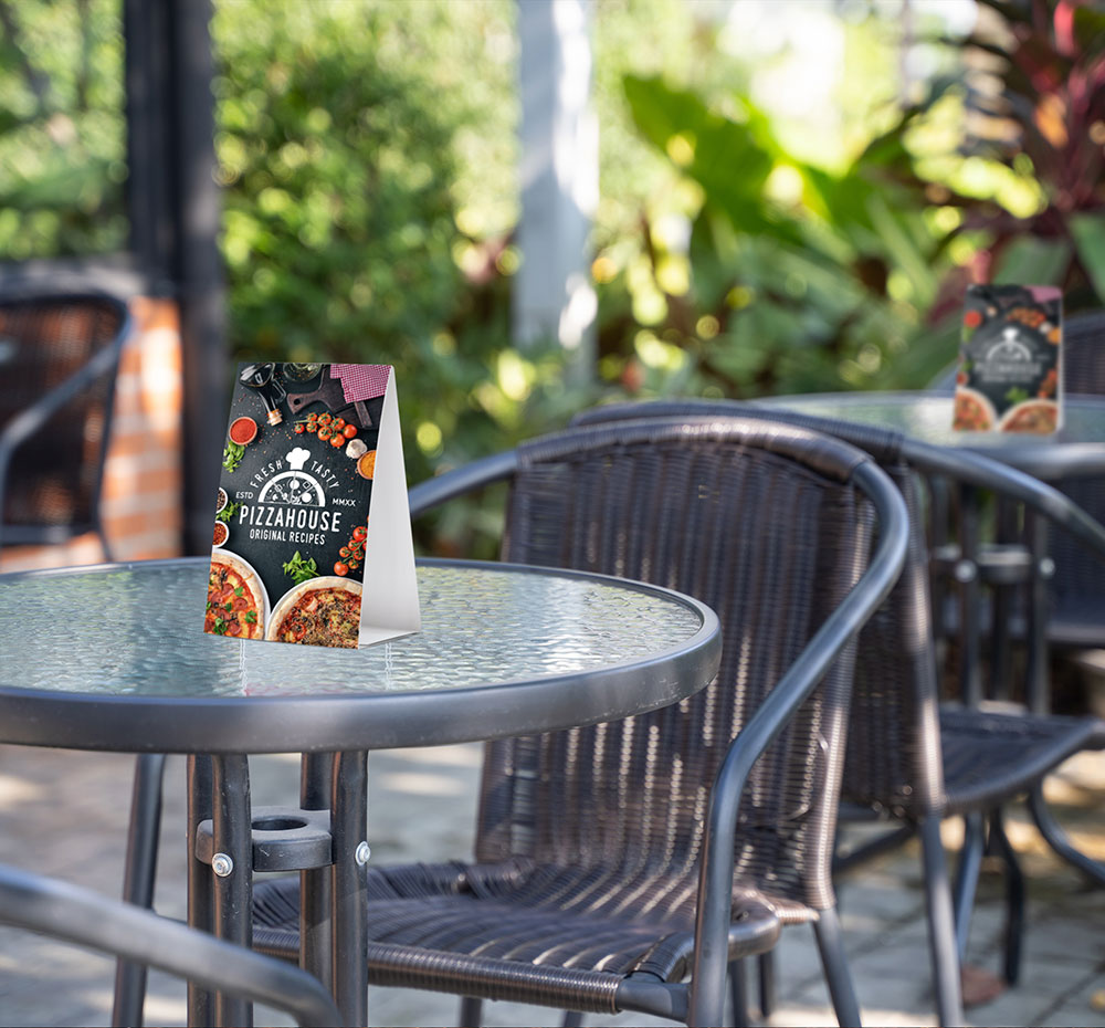 Table Tent Menu | Åtta.45 Print Shop