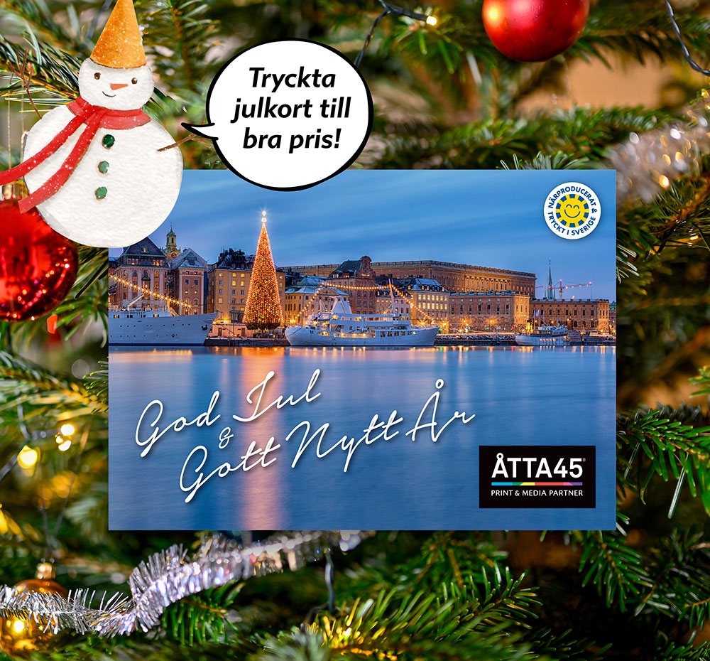 Affordable Christmas Card Printing | Åtta45 Print