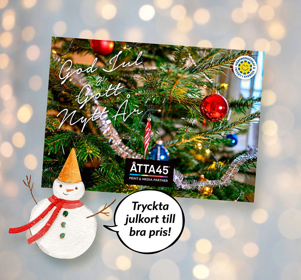 Affordable Christmas Card Printing | Åtta45 Print
