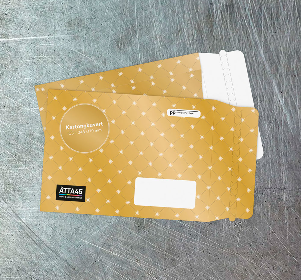 Cardboard Envelopes C5 & C4 – Åtta45 E-shop – Packaging